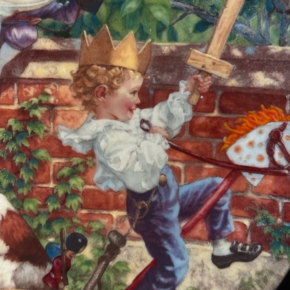 Fancy Mother Goose plate! - Picture 3 of 13